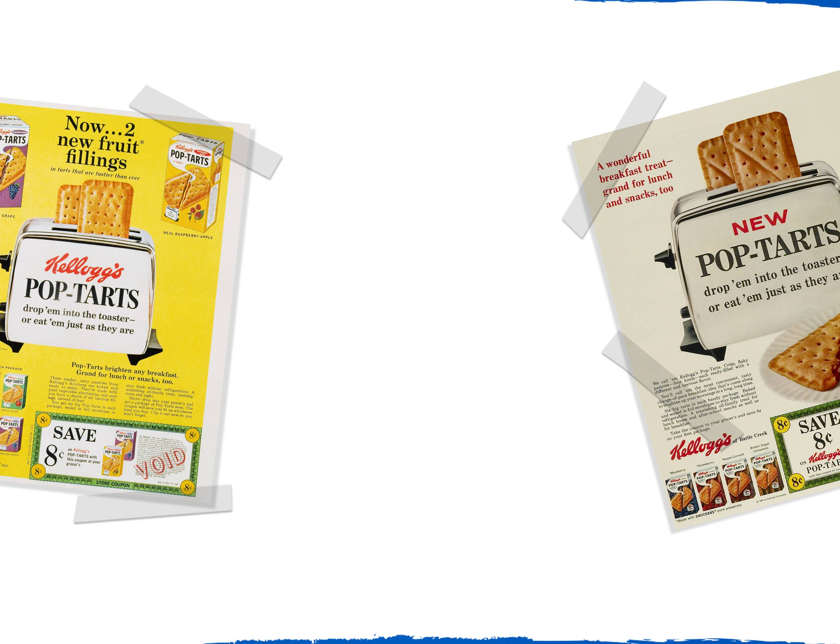 vintage Pop Tarts advertisements