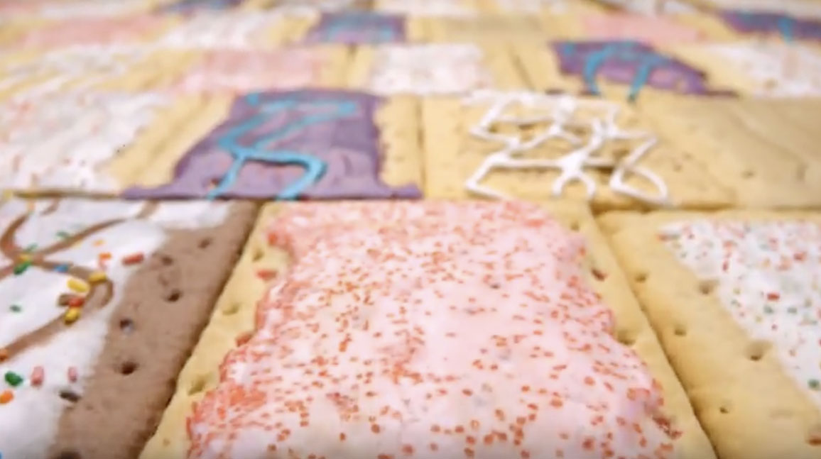 Rows of Pop-Tarts